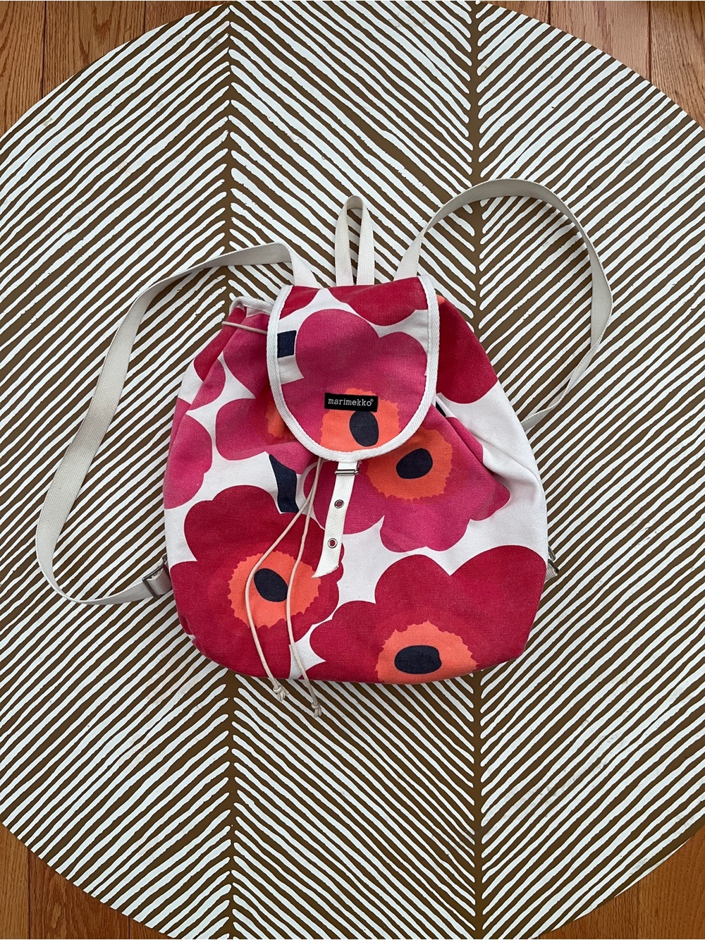 Marimekko 2011 Canvas Drawstring Bag (OS)